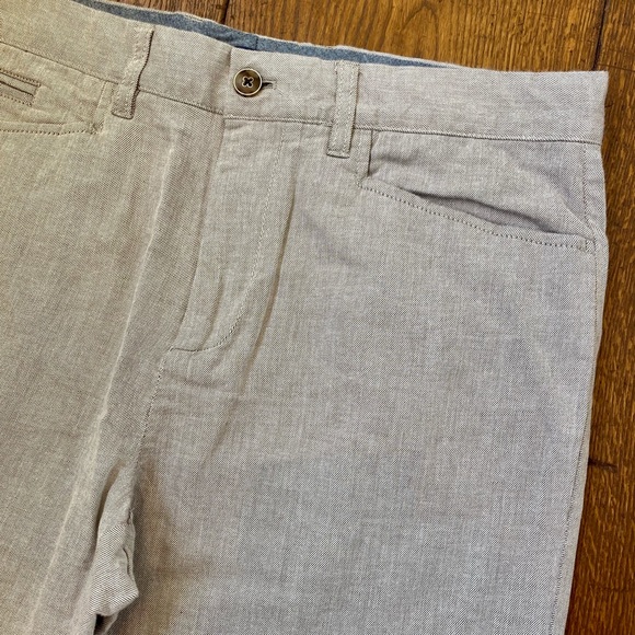 johnnie-O Other - johnnie-O Tan Linen Pants Summer 33x34